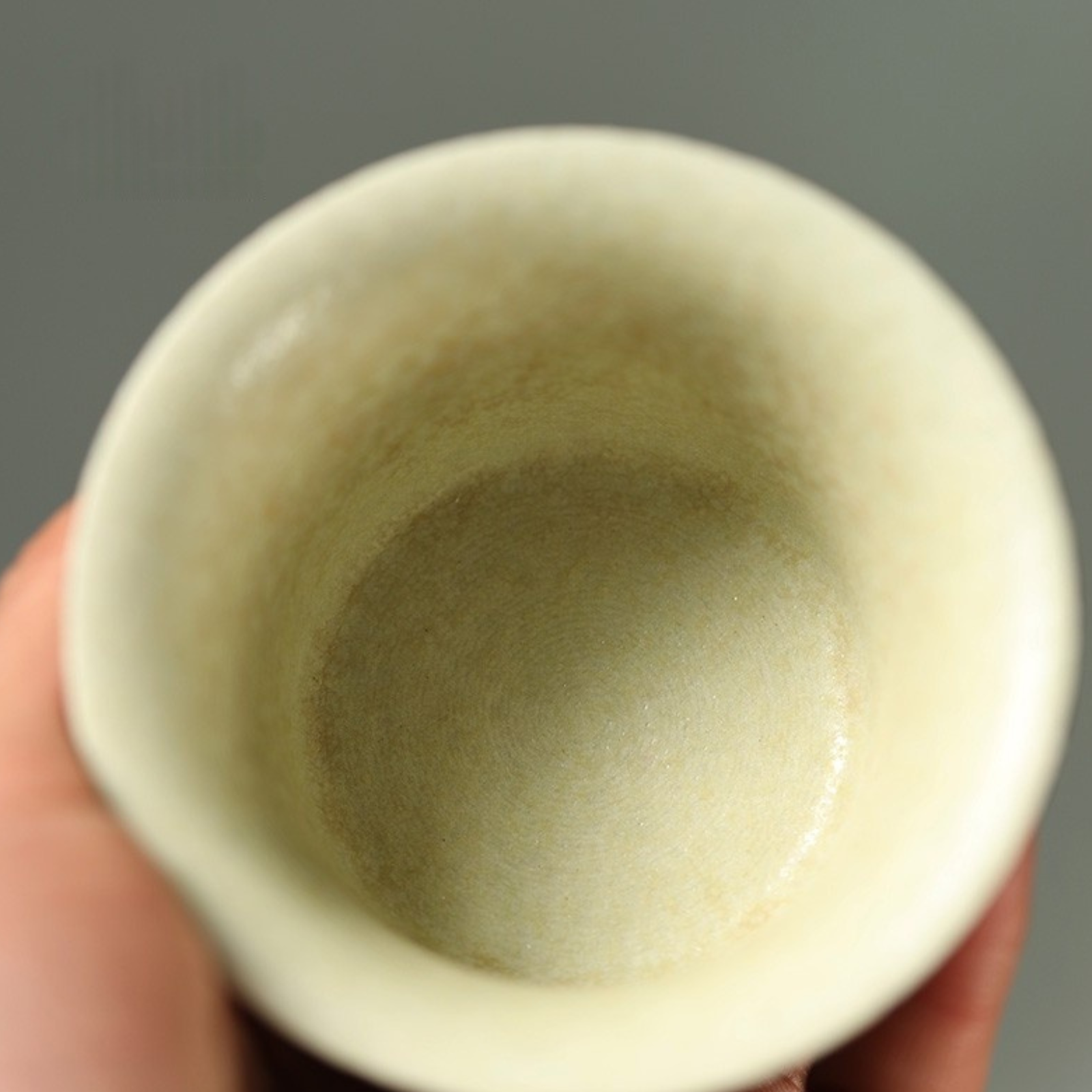 Handgefertigter Gaiwan mit Meteorglasur – 160 ml Zen-Wabi-Sabi-Keramik, im Ofen verarbeitet