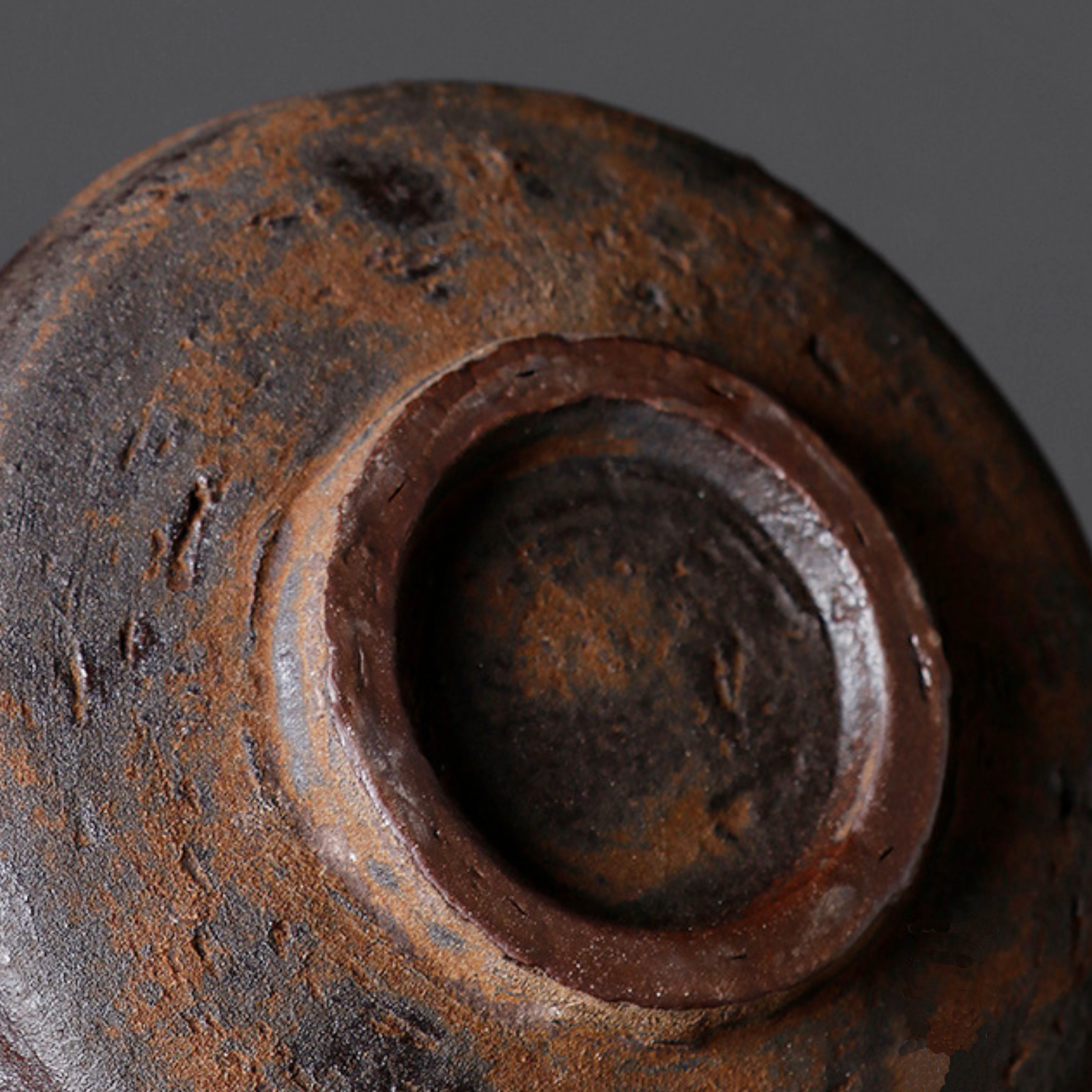 Handgefertigtes Wabi-Sabi Zisha Gaiwan-Set – 150 ml, rustikale Keramik, Sand-Finish