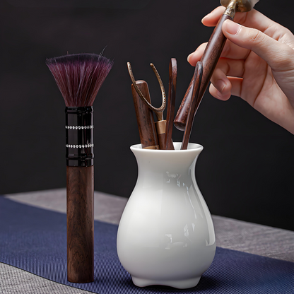 Service à thé blanc de Chine façon jade – 15 pièces en porcelaine blanche Yangzhi avec touches dorées, théière Xishi et plateau en céramique (artisanat Dehua) 