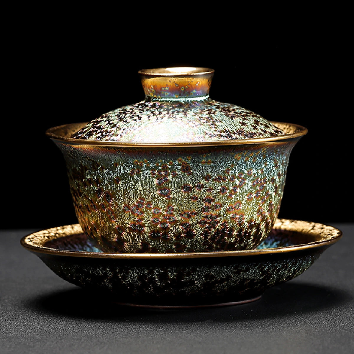 Gilded Ceramics Vintage Gaiwan